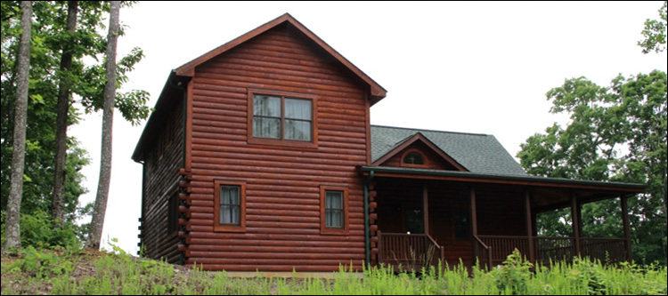 Professional Log Home Borate Application  Wyandot County, Ohio